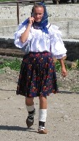 Rumänische Landfrau